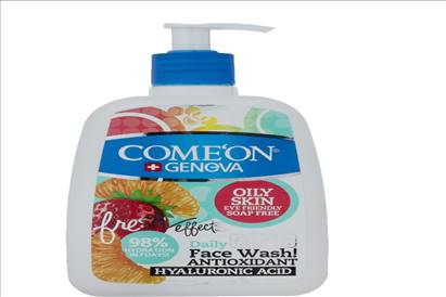 ژل شستشو صورت کامان مدل Oily حجم 500 میلی لیتر