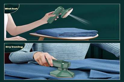 اتو لباس مسافرتی Dry iron دسته دار